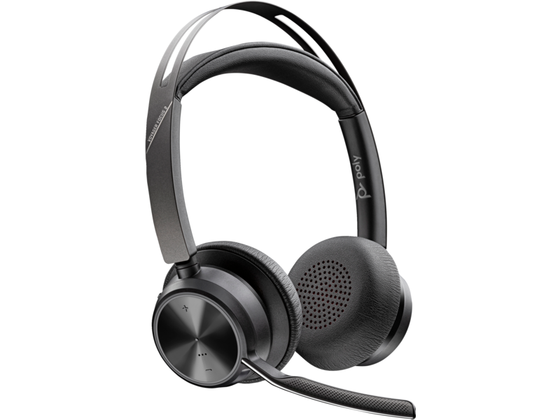 HP Poly Voyager Focus 2 UC - Auriculares USB-A/Bluetooth para Oficina Negros Todos los auriculares | HP