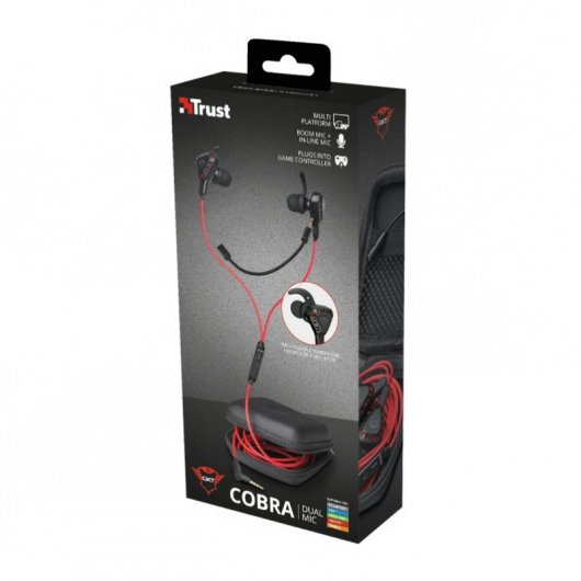 Trust GXT 408 Cobra - Auriculares Gaming Multiplataforma Todos los auriculares | TRUST