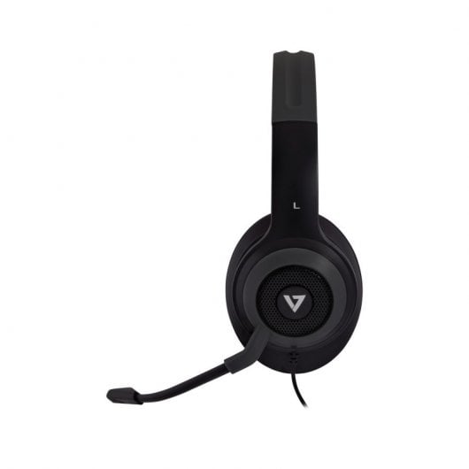 V7 HC701 - Auriculares USB con Micrófono Negros