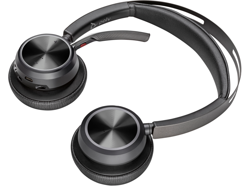 HP Poly Voyager Focus 2 UC - Auriculares USB-A/Bluetooth para Oficina Negros Todos los auriculares | HP