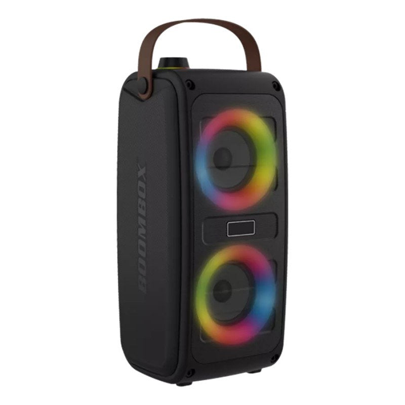 Denver BTV-230 BT MK2 - Enceinte Bluetooth portable RGB 100W Noir