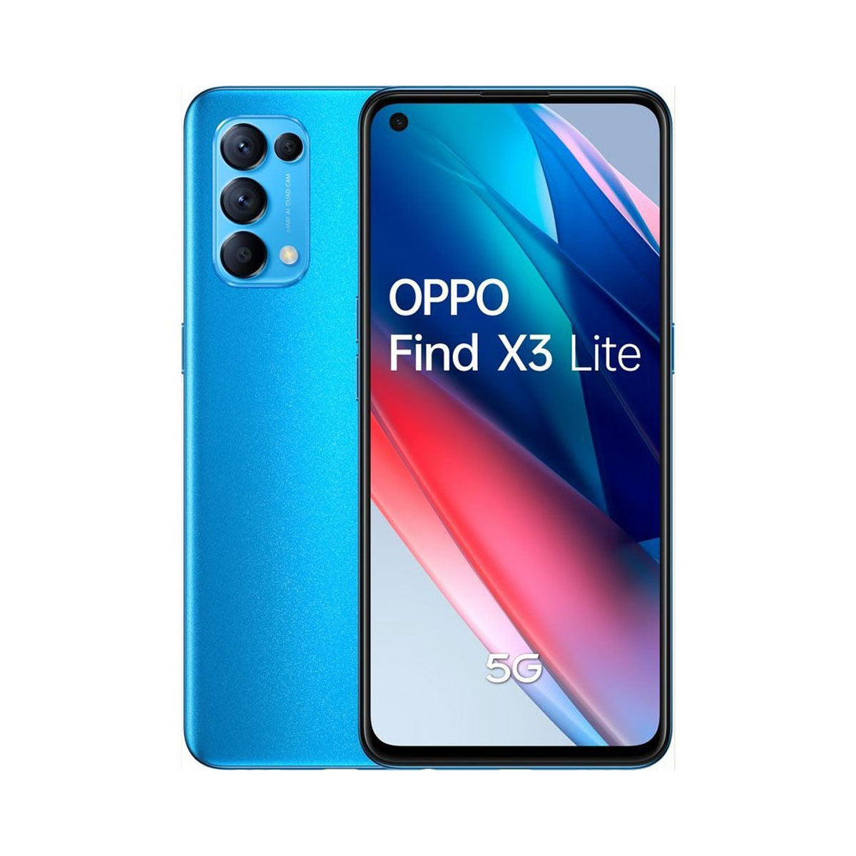 Oppo Find X3 Lite 5G 8GB/128GB Azul (Astral Blue) Dual SIM CPH2145 Smartphone | Oppo