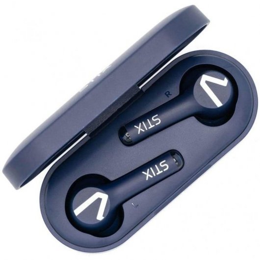 Veho Stix TWS - Auriculares Intraurales Bluetooth Azul Marino