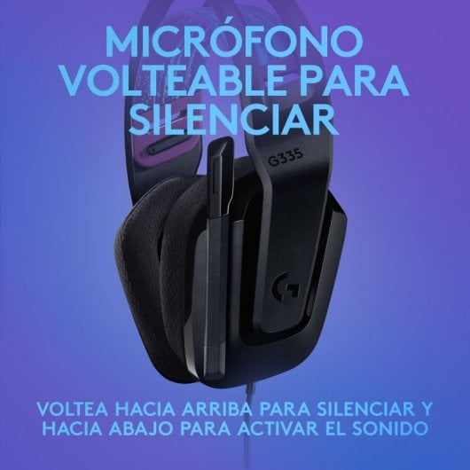 Logitech G335 - Auriculares Gaming Negro