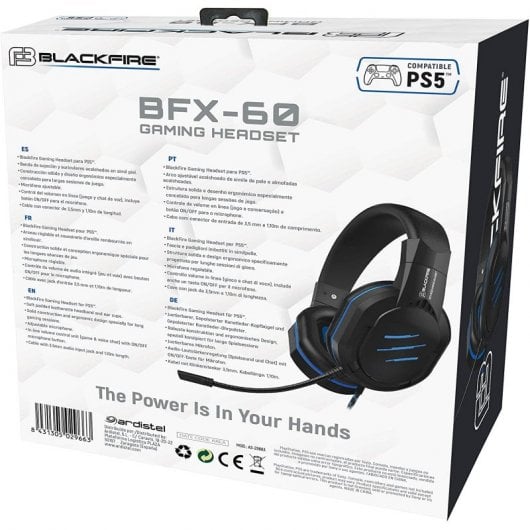 Ardistel Blackfire BFX-60 - Auriculares Gaming con Micrófono para PC/PS5 Todos los auriculares | ARDISTEL