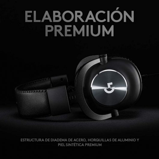 Logitech G PRO X - Auriculares Gaming 7.1 Negros