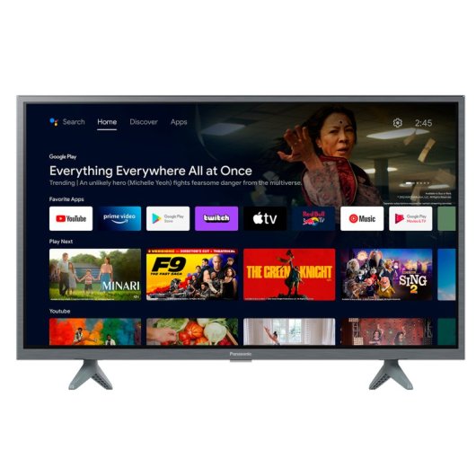 TV Panasonic 32" TX-32MSX609 Smart TV, LCD Full HD, Android TV Televisores | PANASONIC