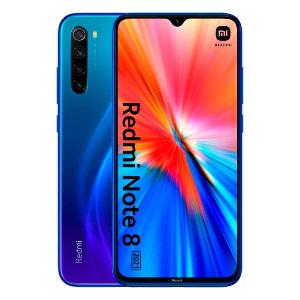 Xiaomi Redmi Note 8 (2021) 4GB/64GB Azul (Neptune Blue) Dual SIM Smartphone | Xiaomi