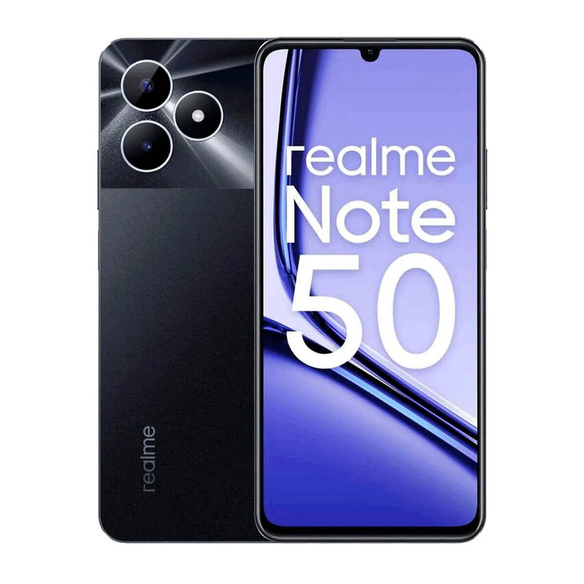 Realme Note 50 3GB/64GB Negro (Midnight Black) Dual SIM Smartphone | Realme