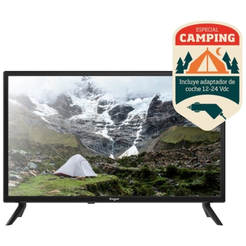 ENGEL TV LED 24´´ LE2462CA HD Ready + Adaptador 12V Especial Camping Televisores | ENGEL AXIL