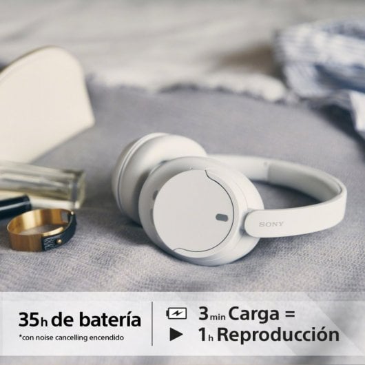 Sony WH-CH720N - Auriculares Bluetooth con Cancelación de Ruido Blancos Todos los auriculares | SONY