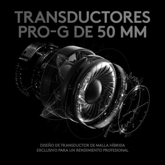 Logitech G PRO X - Auriculares Gaming 7.1 Negros Todos los auriculares | Logitech