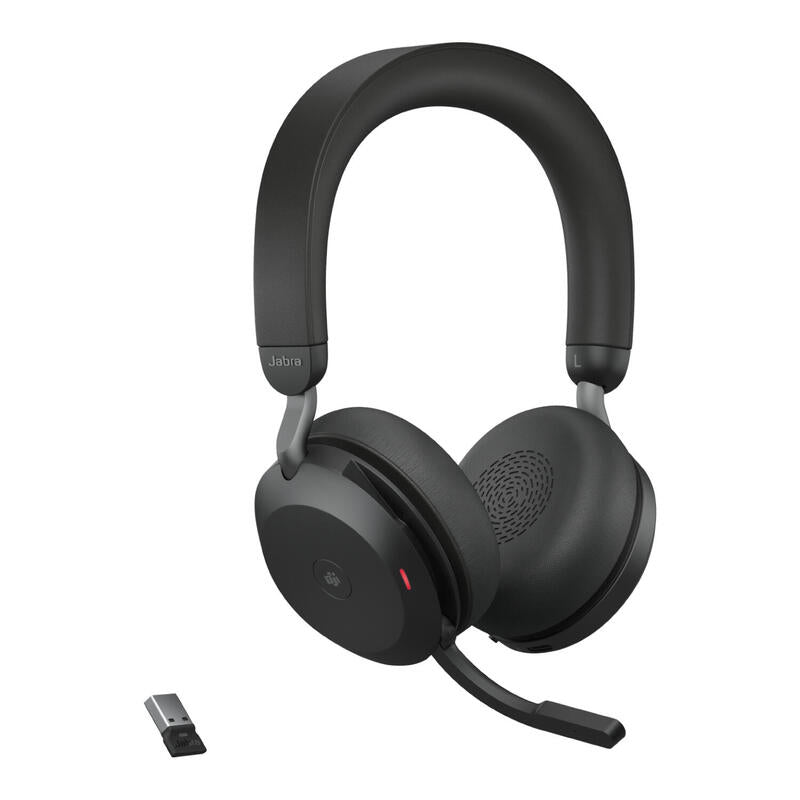 Gn Audio Jabra Evolve2 75 Link380A MS - Auriculares Sem Fios Bluetooth Pretos
