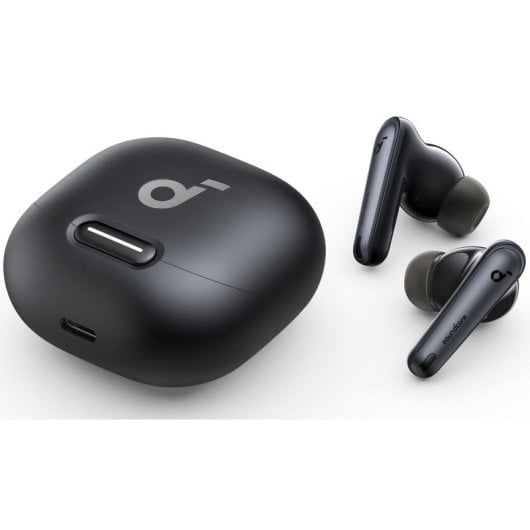 Soundcore Anker Liberty 4 NC - Auriculares Bluetooth TWS con ANC Negros