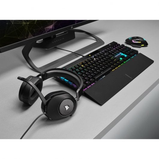 Corsair HS65 Surround - Auriculares Gaming Multiplataforma 7.1 Negros Todos los auriculares | CORSAIR