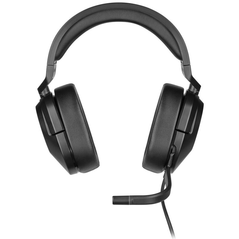 Corsair HS55 Stereo - Auriculares Gaming Multiplataforma con Cable Negros
