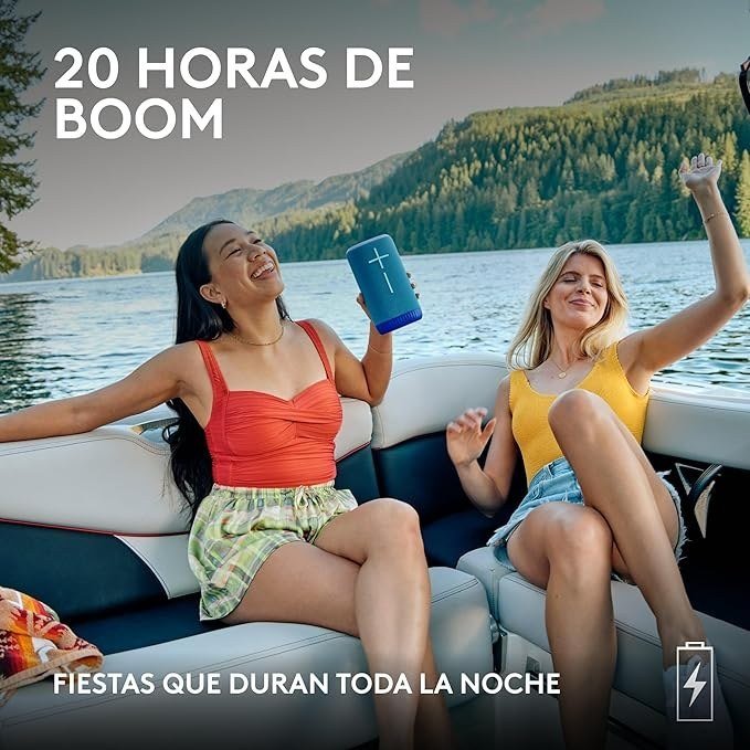 Ultimate Ears Everboom - Altavoz Bluetooth 360 Grados Negro Altavoces | ULTIMATE EARS