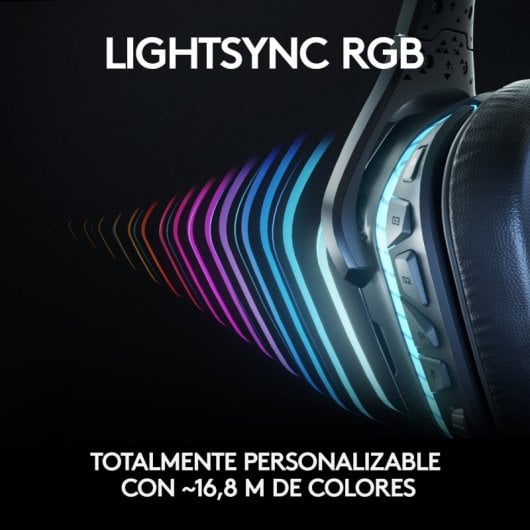 Logitech G935 - Auriculares Gaming Inalámbricos LightSync 7.1