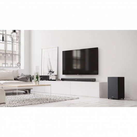 Sharp HT-SBW460 - Barra de Sonido 3.1 Dolby Atmos 440W con Subwoofer Inalámbrico Altavoces | SHARP