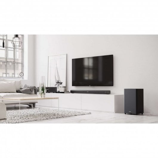 Sharp HT-SBW460 - Barra de Sonido 3.1 Dolby Atmos 440W con Subwoofer Inalámbrico