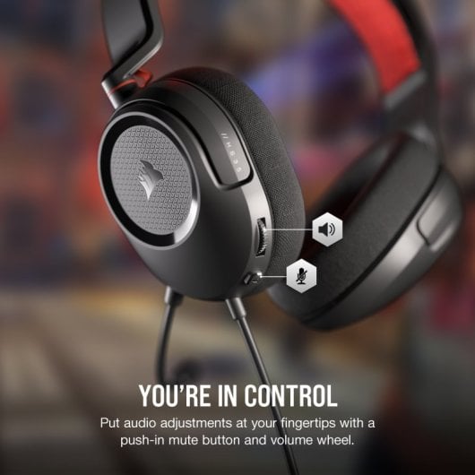 Corsair HS35 v2 Carbon - Auriculares Gaming Multiplataforma Todos los auriculares | CORSAIR