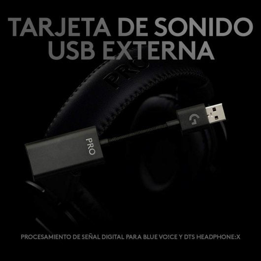 Logitech G PRO X - Auriculares Gaming 7.1 Negros Todos los auriculares | Logitech