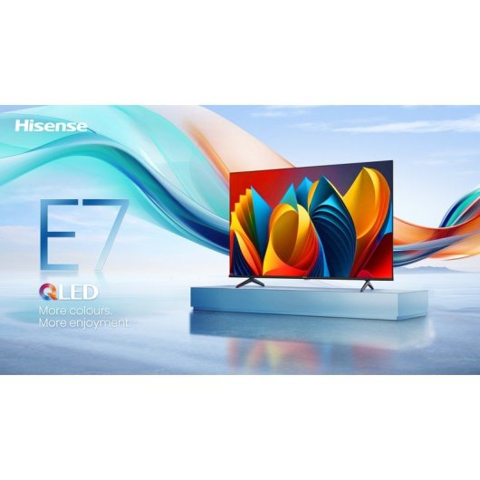 TV Hisense 55E7NQ 55" QLED, UltraHD 4K, HDR10, Smart TV
