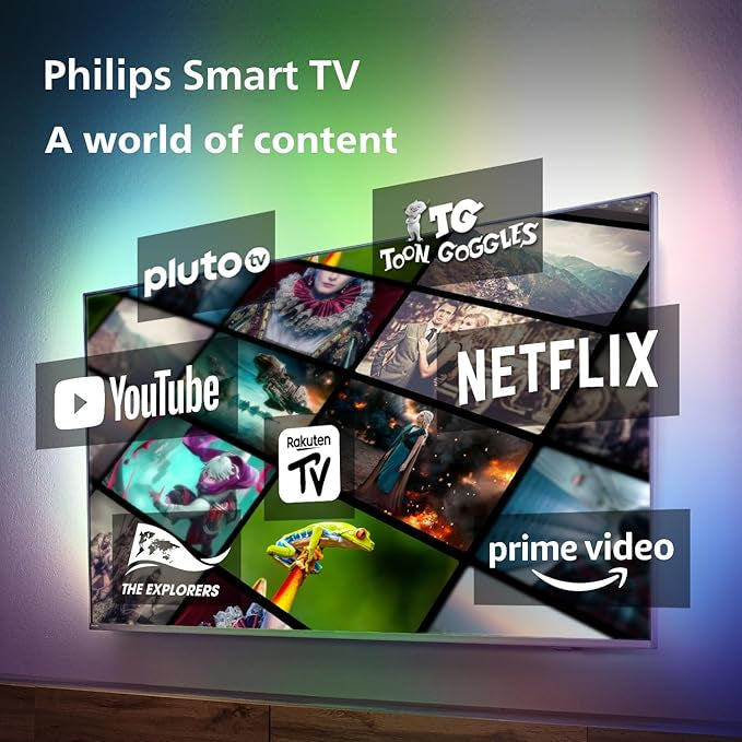 TV Philips 32PFS6908/12 32" LED FullHD Ambilight, HDR10, Smart TV Televisores | PHILIPS