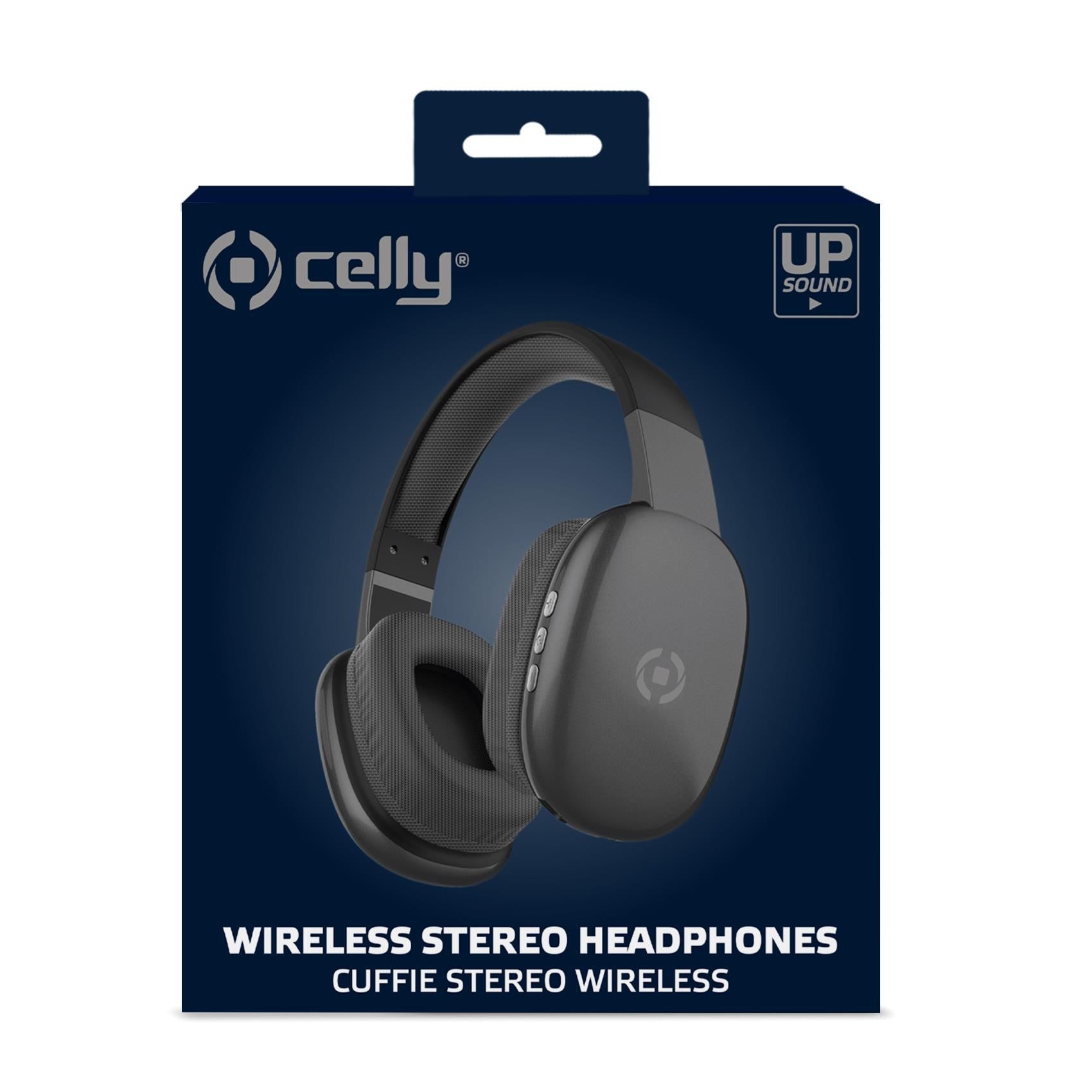 Celly Freebeat - Auriculares Bluetooth Negros