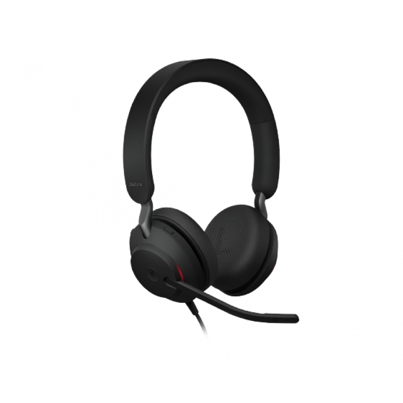 Jabra Evolve2 40 SE USB-A MS Stereo - Auriculares Stereo USB-A Optimizados para Teams Todos los auriculares | JABRA