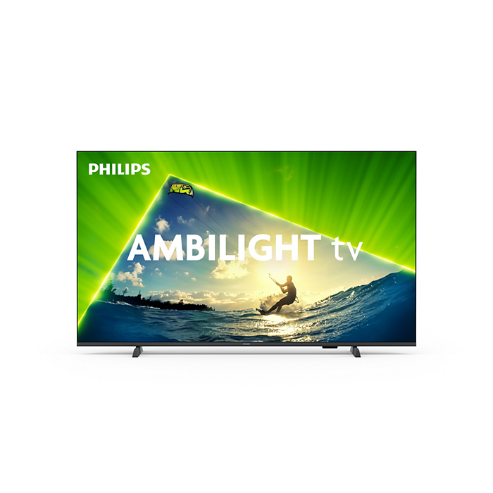 Tv Philips 50" 50PUS8209/12 Ambilight, QLED UltraHD 4K, Smart TV, Dolby Atmos, Titan OS