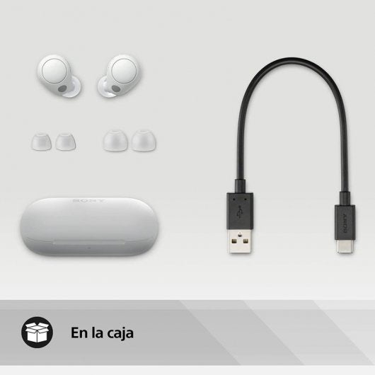 Sony WF-C700N - Auriculares Inalambricos Blancos con Cancelación de Ruido Todos los auriculares | SONY