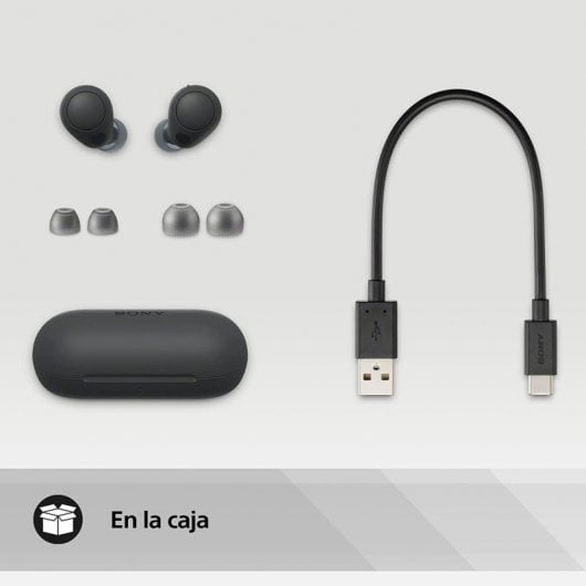 Sony WF-C700N - Auriculares Inalambricos Negros con Cancelación de Ruido Todos los auriculares | SONY