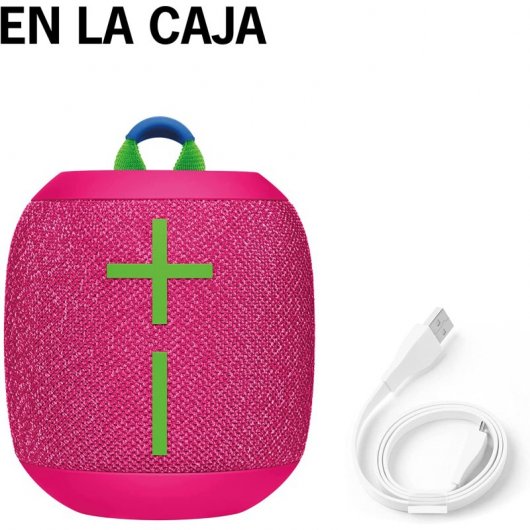 Ultimate Ears WonderBoom 3 - Altavoz Bluetooth Rosa