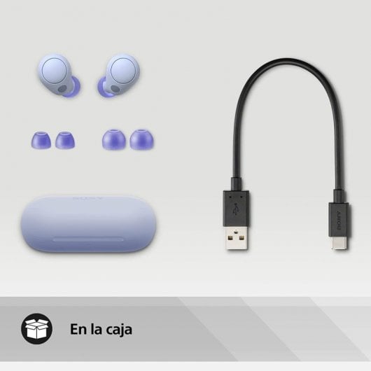 Sony WF-C700N - Auriculares Inalambricos con Cancelación de Ruido Lavanda Todos los auriculares | SONY