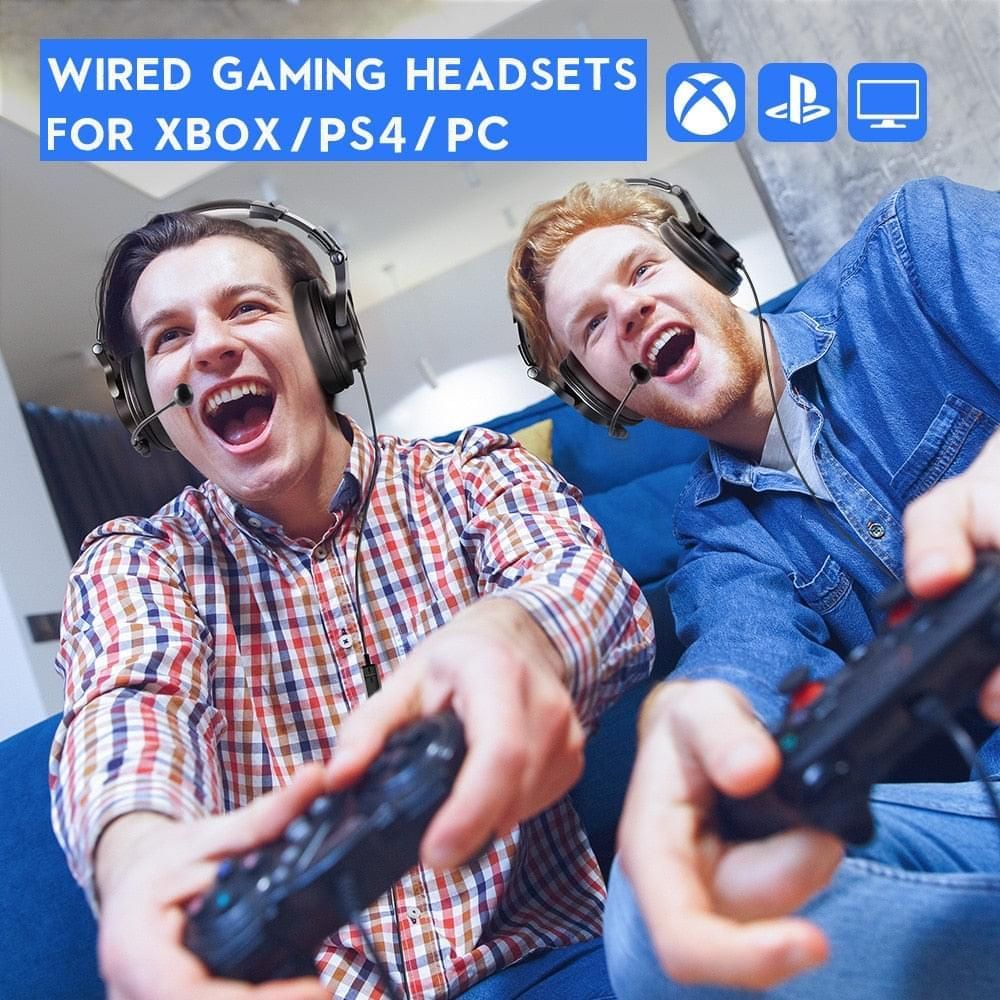 A71D Computer Gaming Headset With Detachable Microphone | Hifi Media Store
