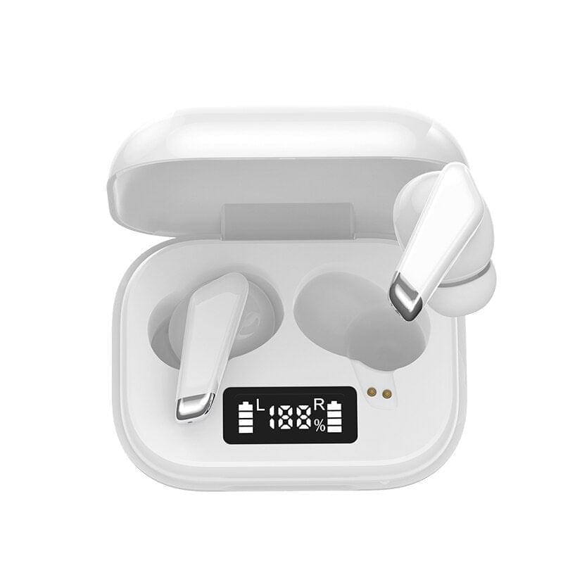 AH70 TWS Earbuds with Tap Control White Global | Hifi Media Store