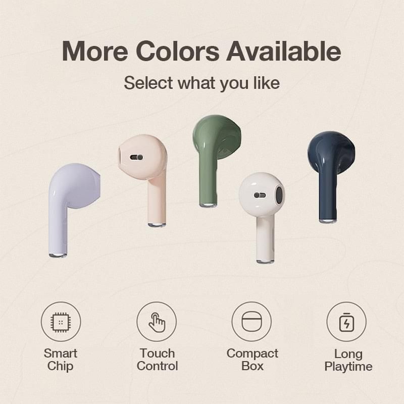 APRO8 Earbuds TWS with Mic and Power Display on Case | Hifi Media Store