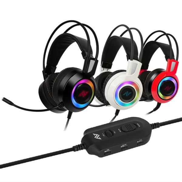 Abkoncore Ch60 - Auriculares Gaming Negros 7.1 Rgb Led Todos los auriculares | ABKONCORE