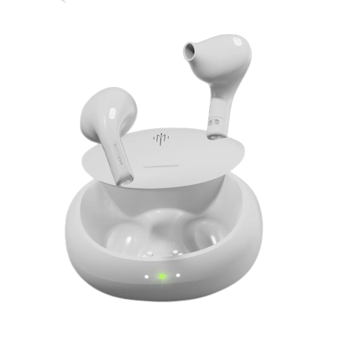 Airtoms Pro Auriculares Bluetooth con cancelación de ruido ENC Blanco | Hifi Media Store