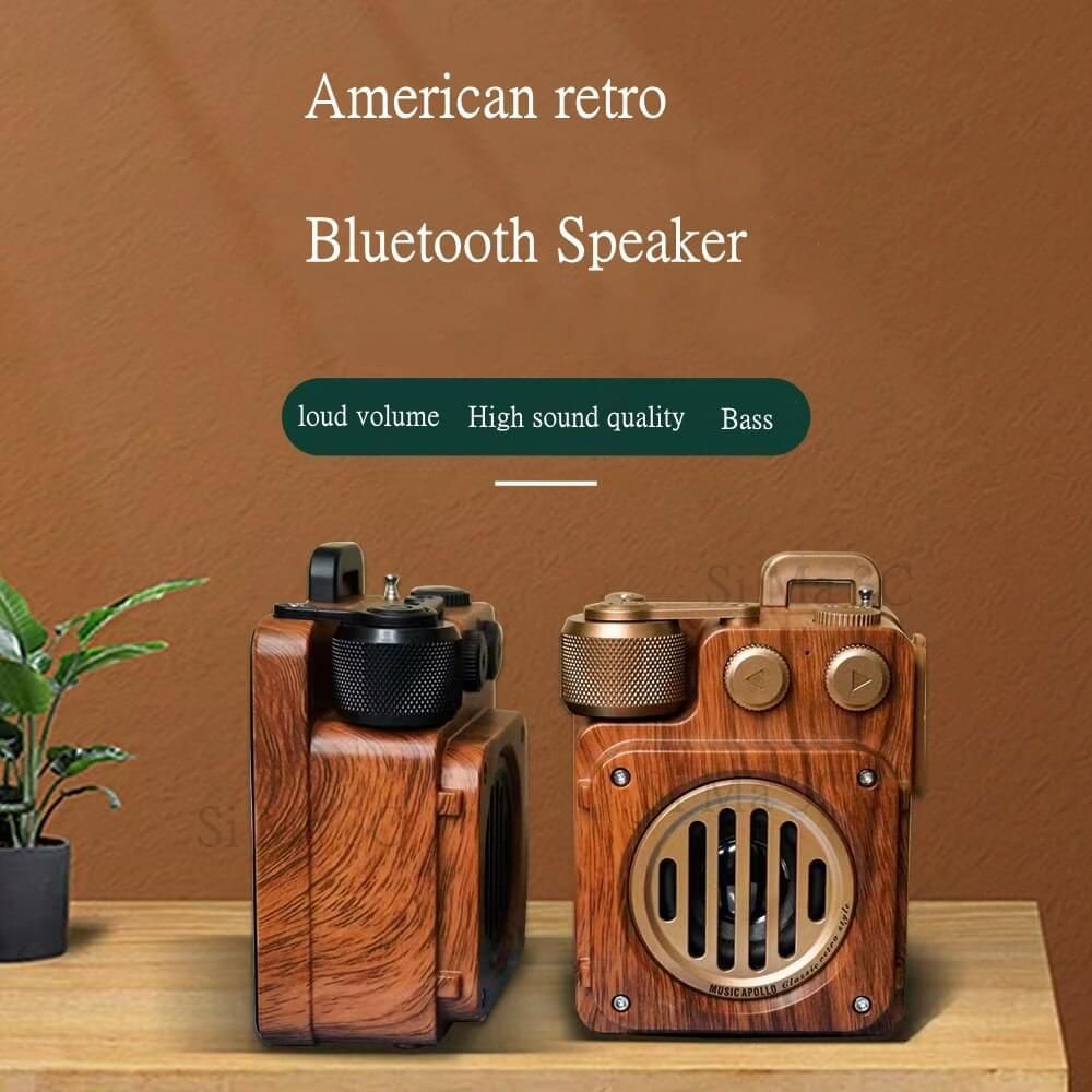 American Retro Wireless Speaker Model A6 | Hifi Media Store