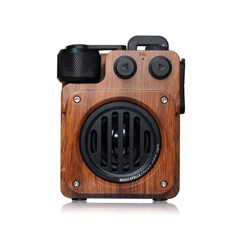 American Retro Wireless Speaker Model A6 Black | Hifi Media Store