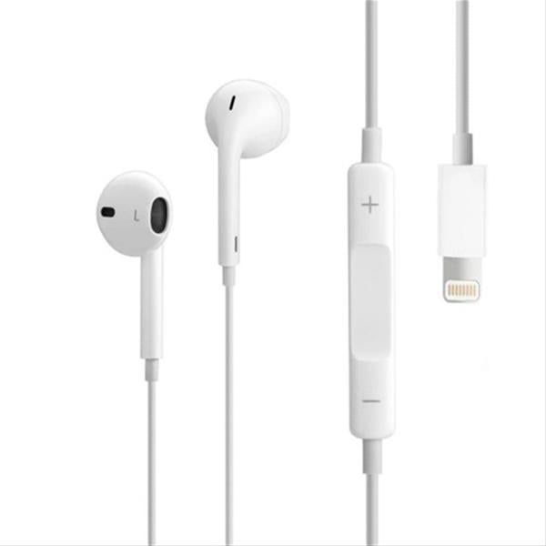 Apple EarPods - Auriculares con Conector Lightning Blancos con Micrófono Todos los auriculares | APPLE