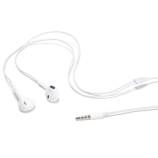 Apple Earpods - Auriculares Intraurales con Micrófono y Mando con Jack 3.5 Blancos Todos los auriculares | APPLE