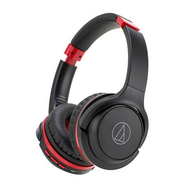 Audio-Technica ATH-S200BT - Auriculares Bluetooth Rojo | Hifi Media Store