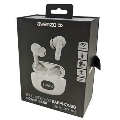Avenzo AV-TW5010W - Auriculares Bluetooth TWS Blancos Todos los auriculares | AVENZO