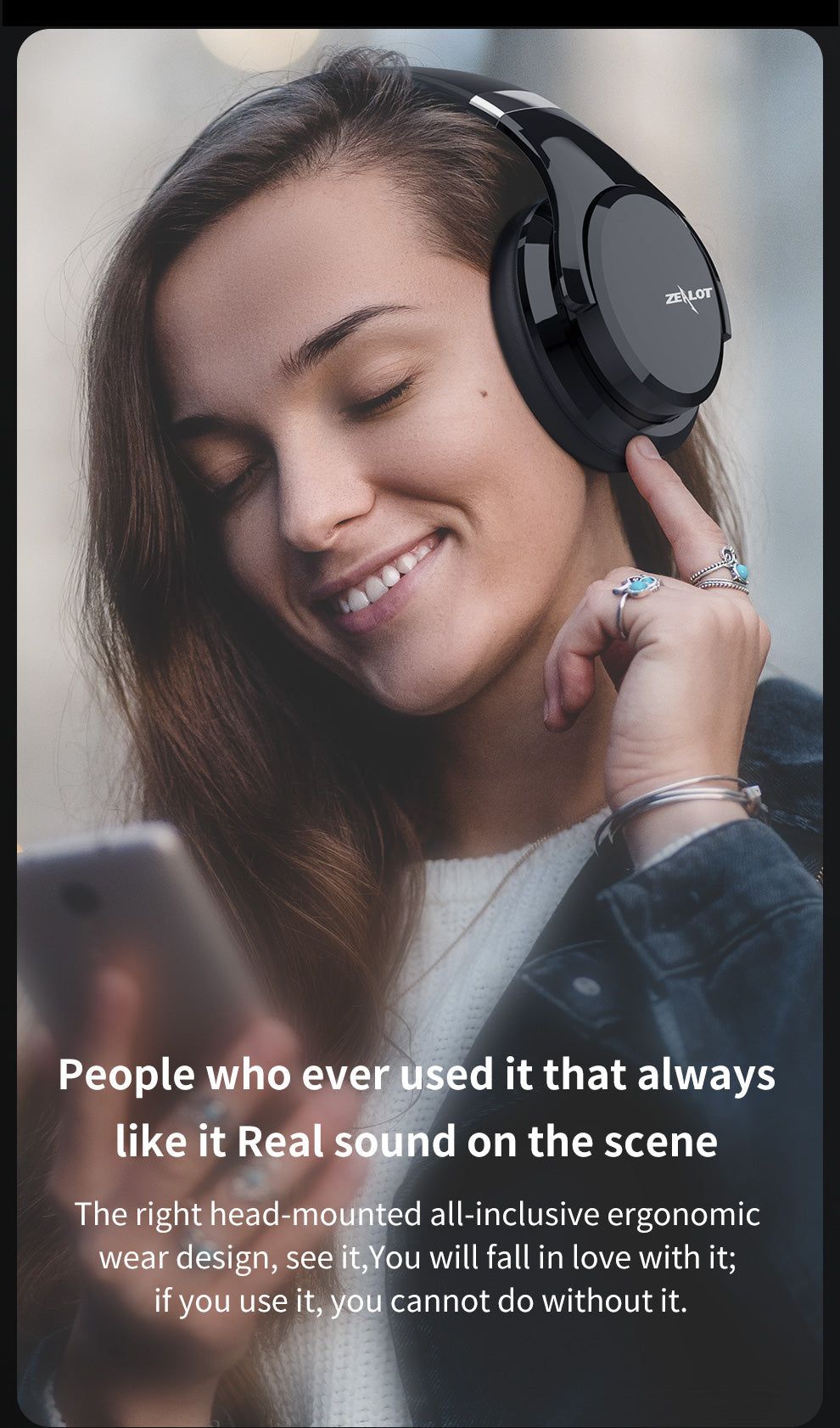 B21 Bluetooth Headphones with Touch Control | Hifi Media Store
