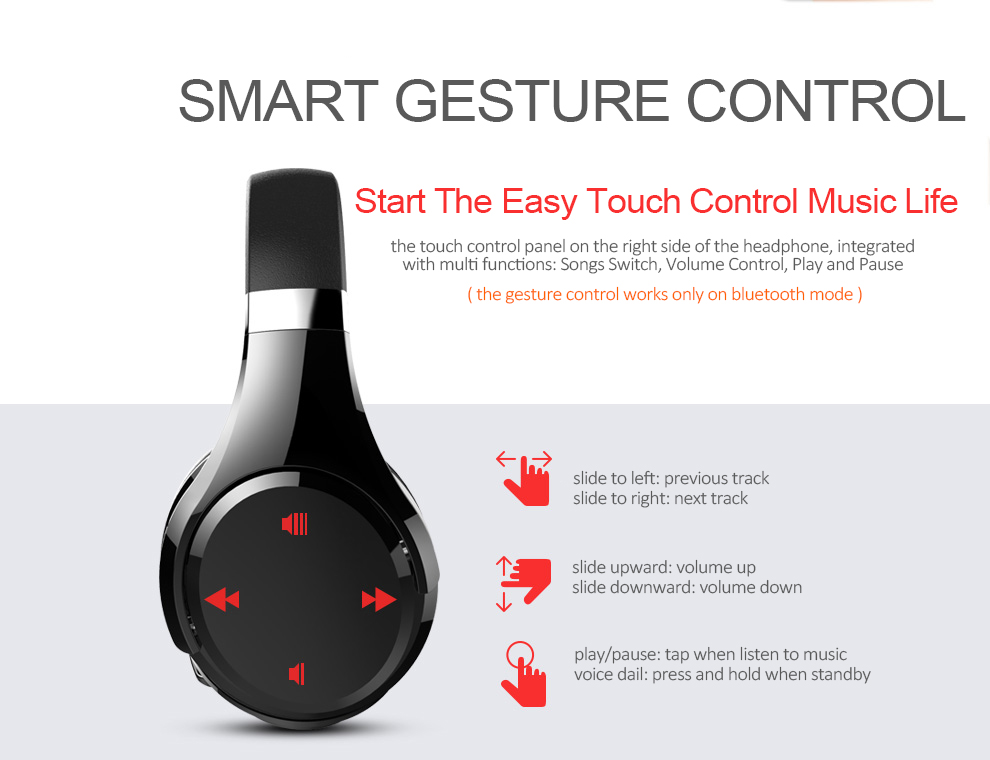 B21 Bluetooth Headphones with Touch Control | Hifi Media Store