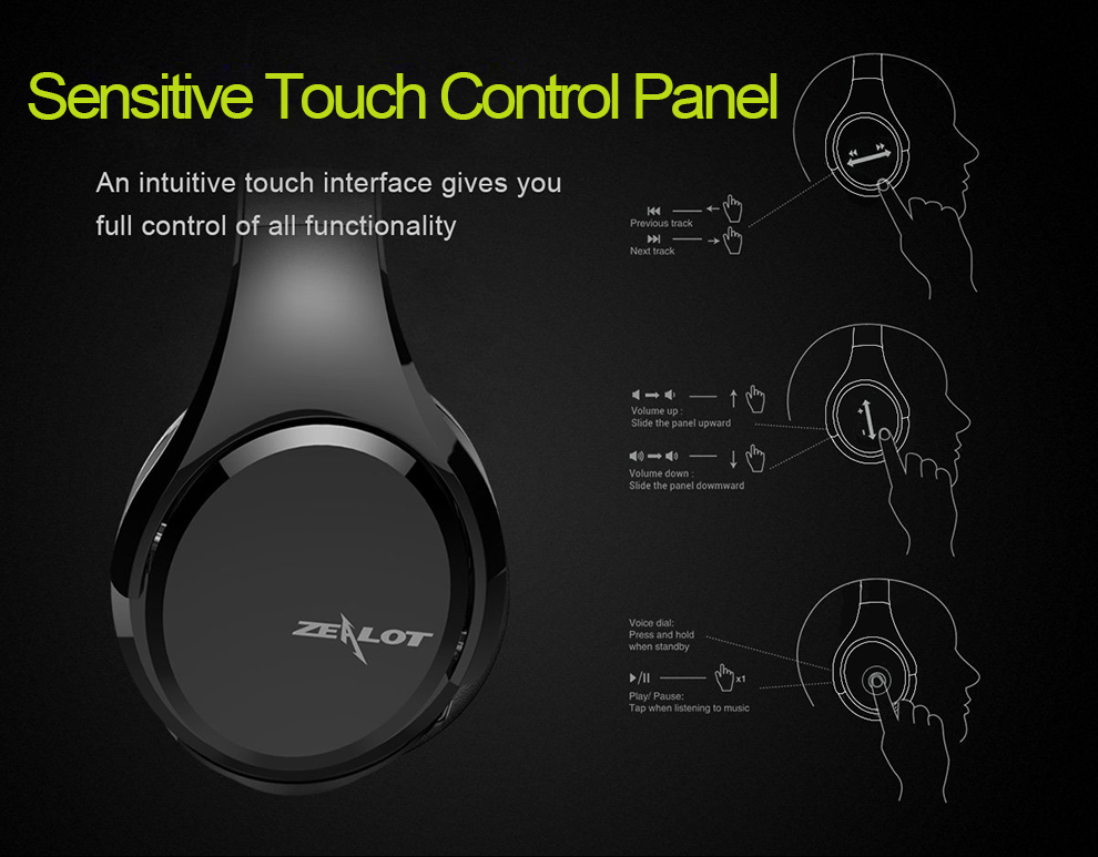 B21 Bluetooth Headphones with Touch Control | Hifi Media Store