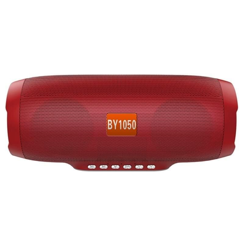 BY1050 Bluetooth Portable Speaker Red | Hifi Media Store
